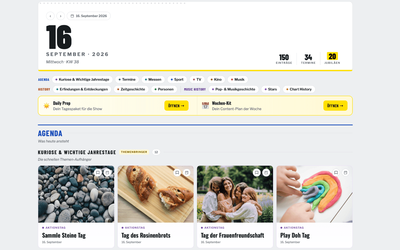 Schritt 1: Thema finden